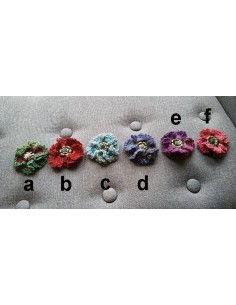 Broches en laine 6 cm (Fab....