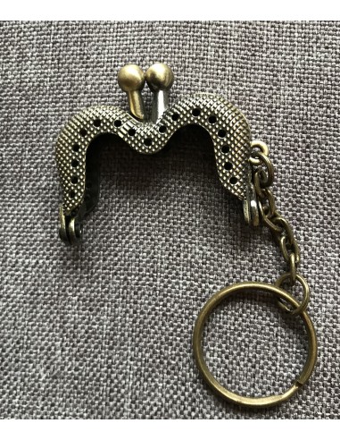 Fermoir Porte-Clefs Cœur 4 cm