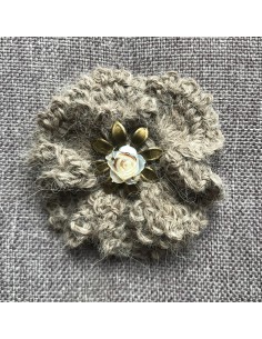 Broche Alpaga 6cm (Fab. Maison)