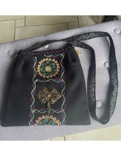 Sac bandoulière noir