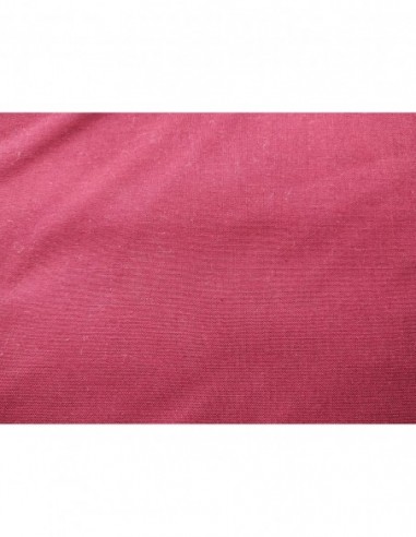 Tissu Uni Coton Rouge Foncé 110 x 70 cm