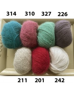 Laine Angora Fonty (Fabrication Française)